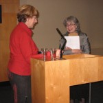 dankwoord door Lieneke Rijnveld namens de Samuel Levie Stichting