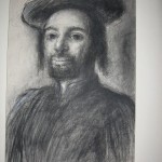 houtskooltekening Mirjam Cobelens