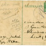 Briefkaart uit Westerbork van Roos