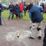 Gunter Demnig heeft de stenen op 31 oktober gelegd