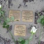 onthulling Stolpersteine familie Israels