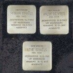 8-8-2017 Stopersteine familie Israels gelegd door Gunter Demnig