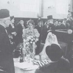 links Jakob als voorganger