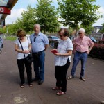 Gilah en haar broer Nafty Vanderhoek en hun echtgenoten, nabestaanden van van Dam/Benima