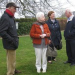 2012 Leo, Selma, Lieneke en Hans op de Joodse begraafplaats